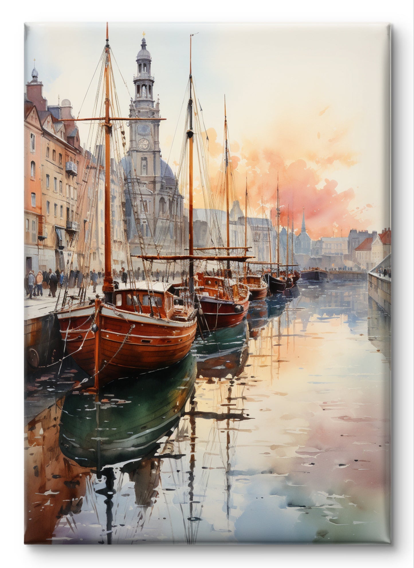 St. Katherine Docks by Vintage London