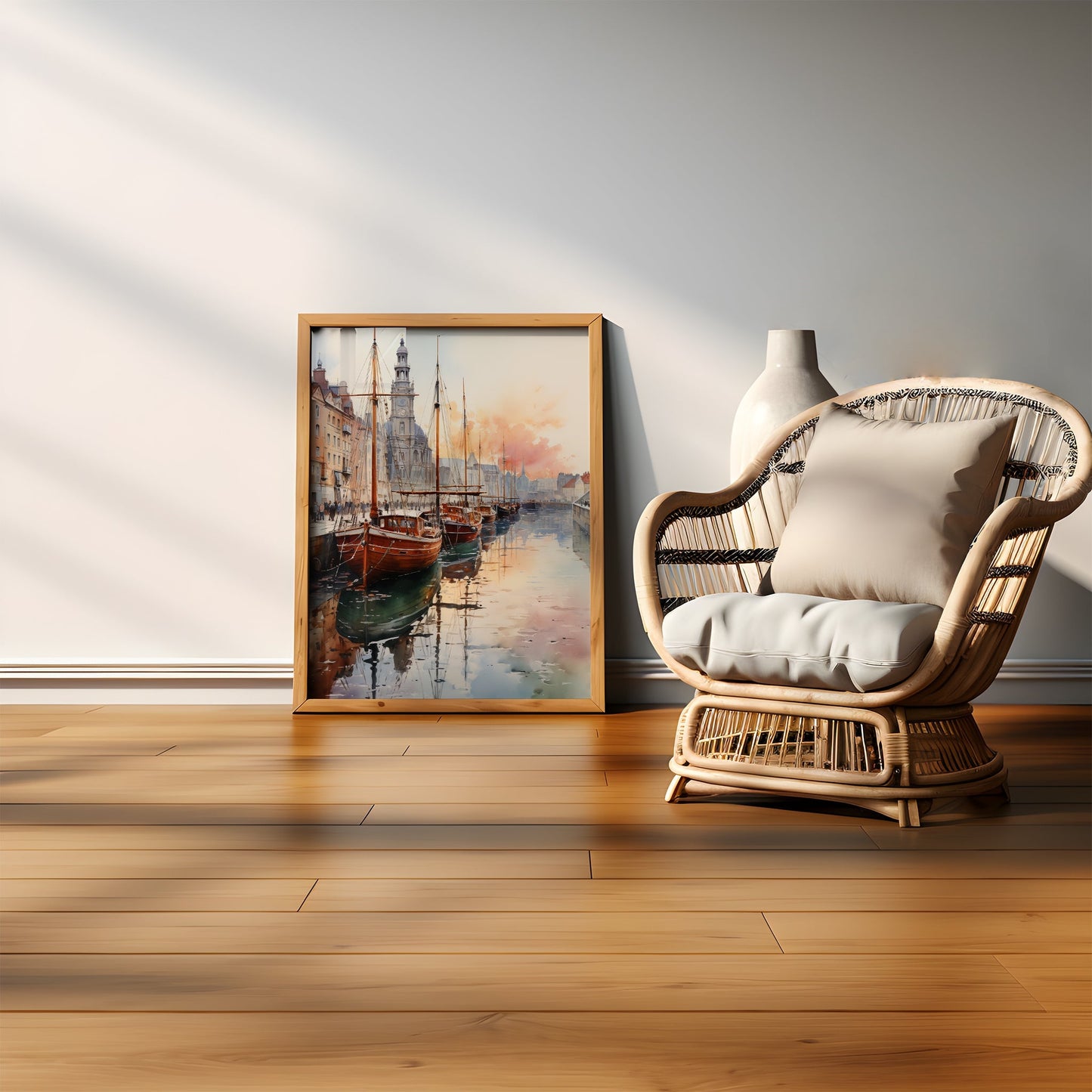 St. Katherine Docks by Vintage London