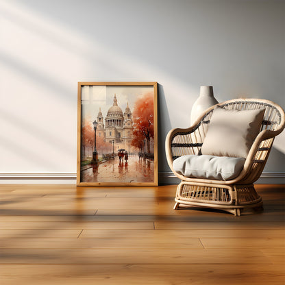 St Pauls Cathedral by Vintage London