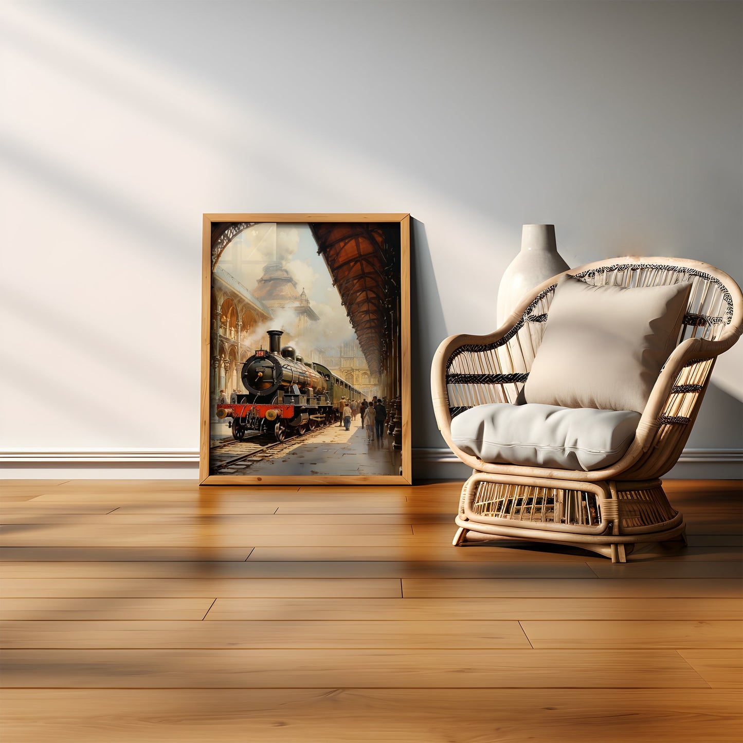 Waterloo Station by Vintage London