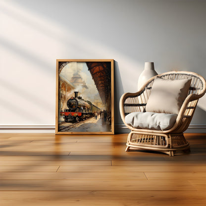 Waterloo Station by Vintage London