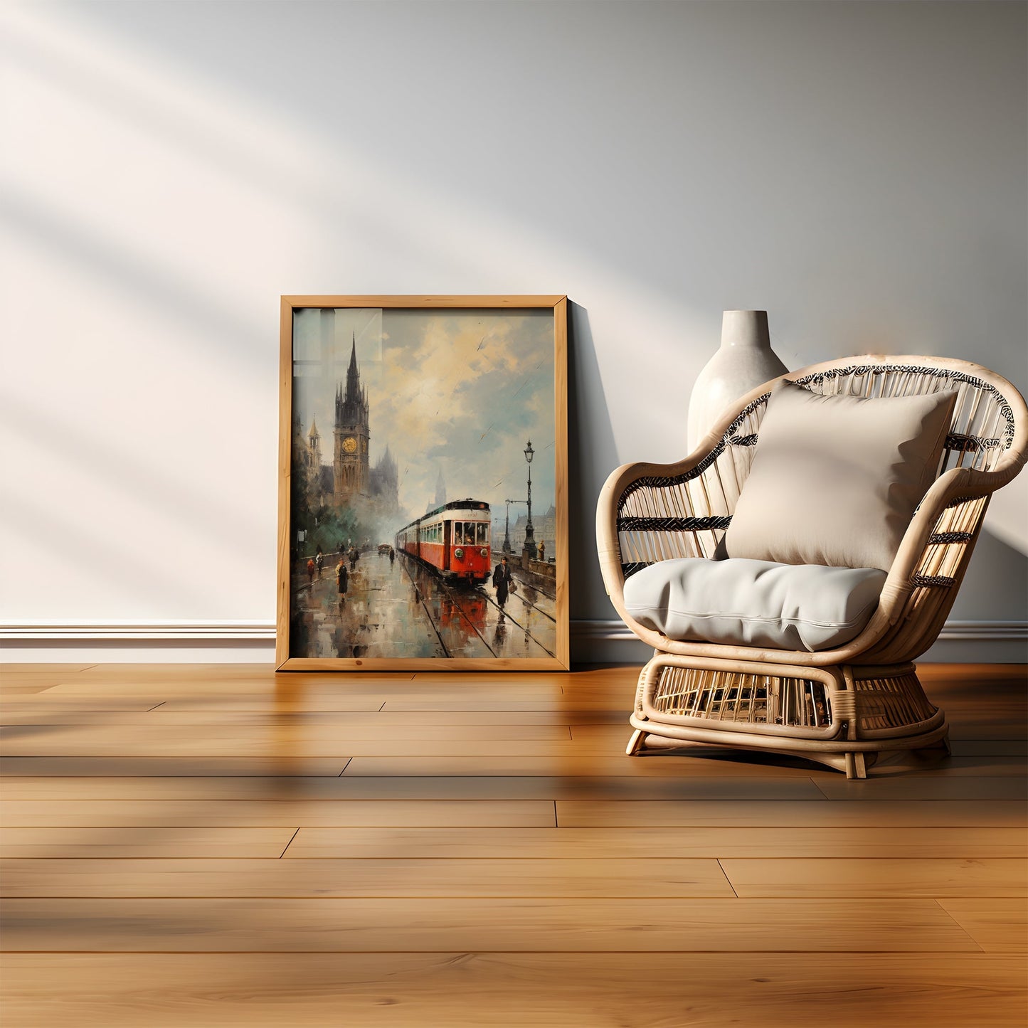 Westminster Tram by Vintage London