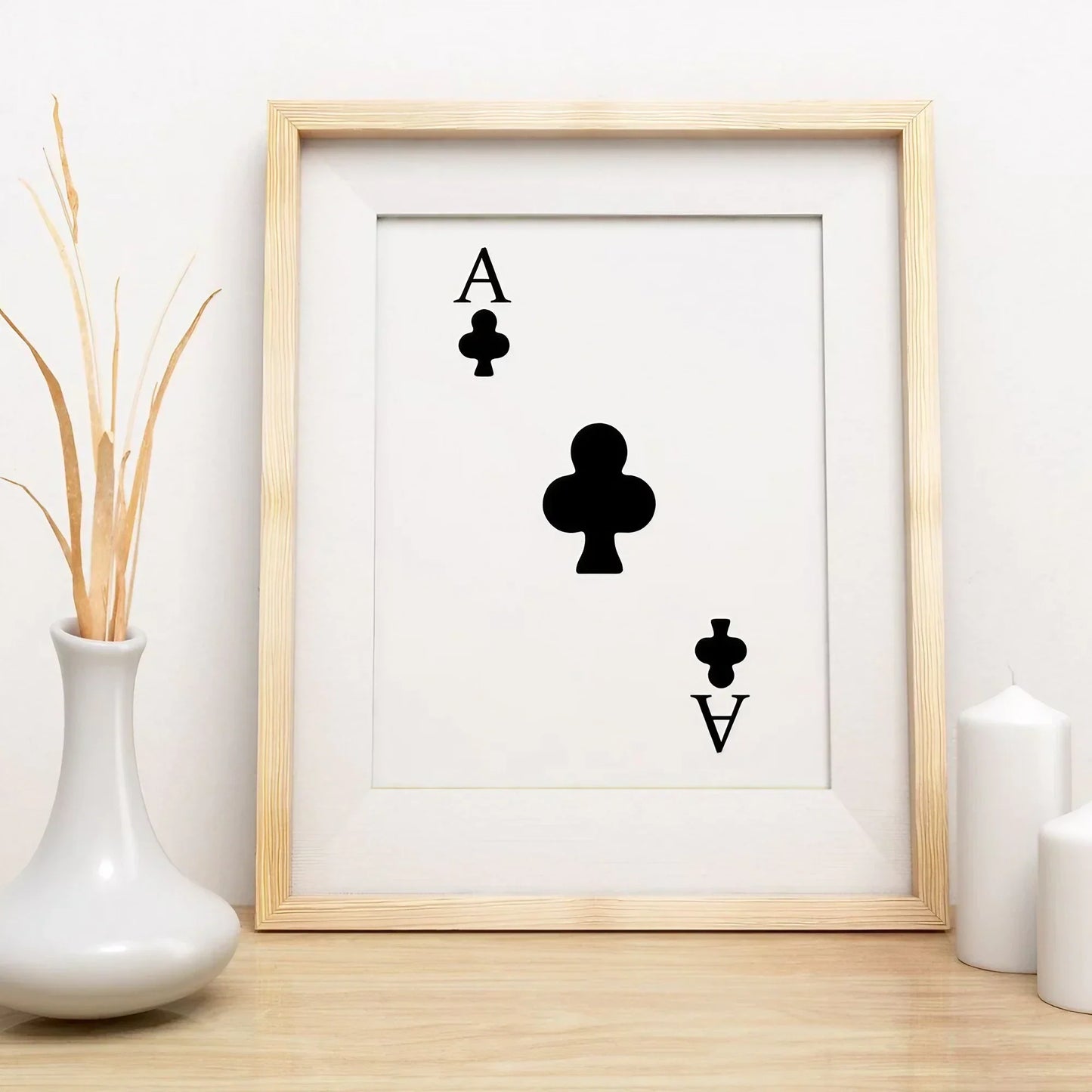 Ace Card Wall Frame