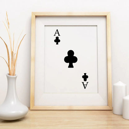 Ace Card Wall Frame