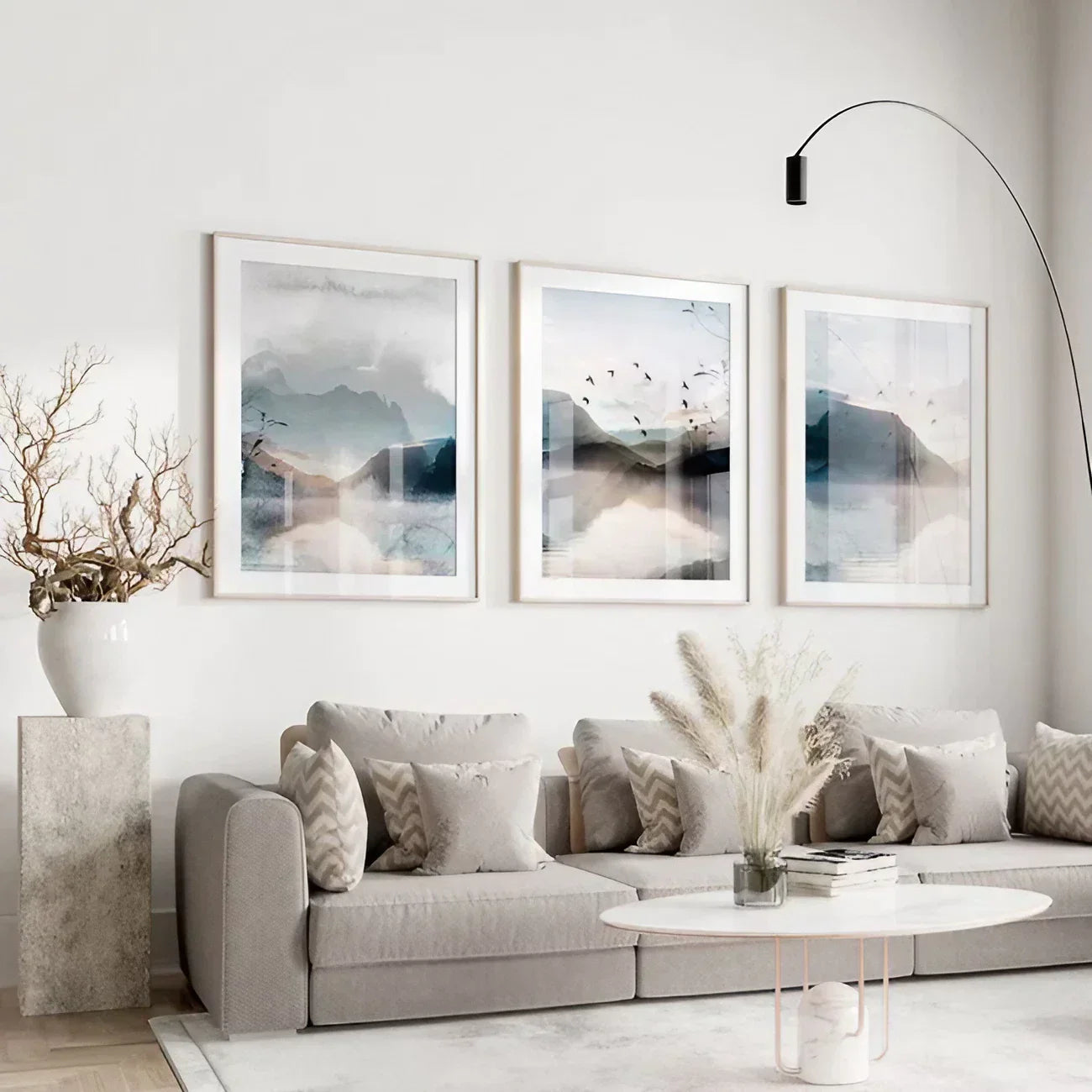 Landscape Set of 3 Wall Frame