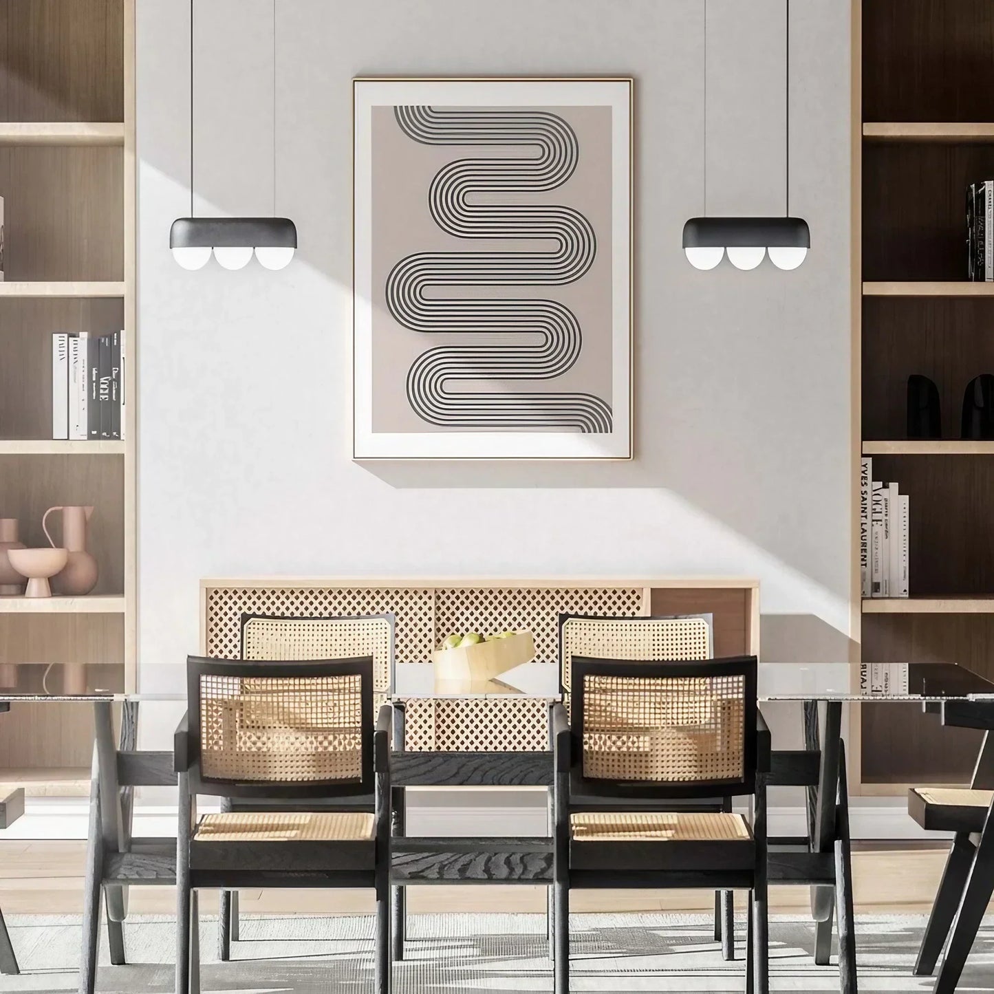 Neutral Morden Wall Frame