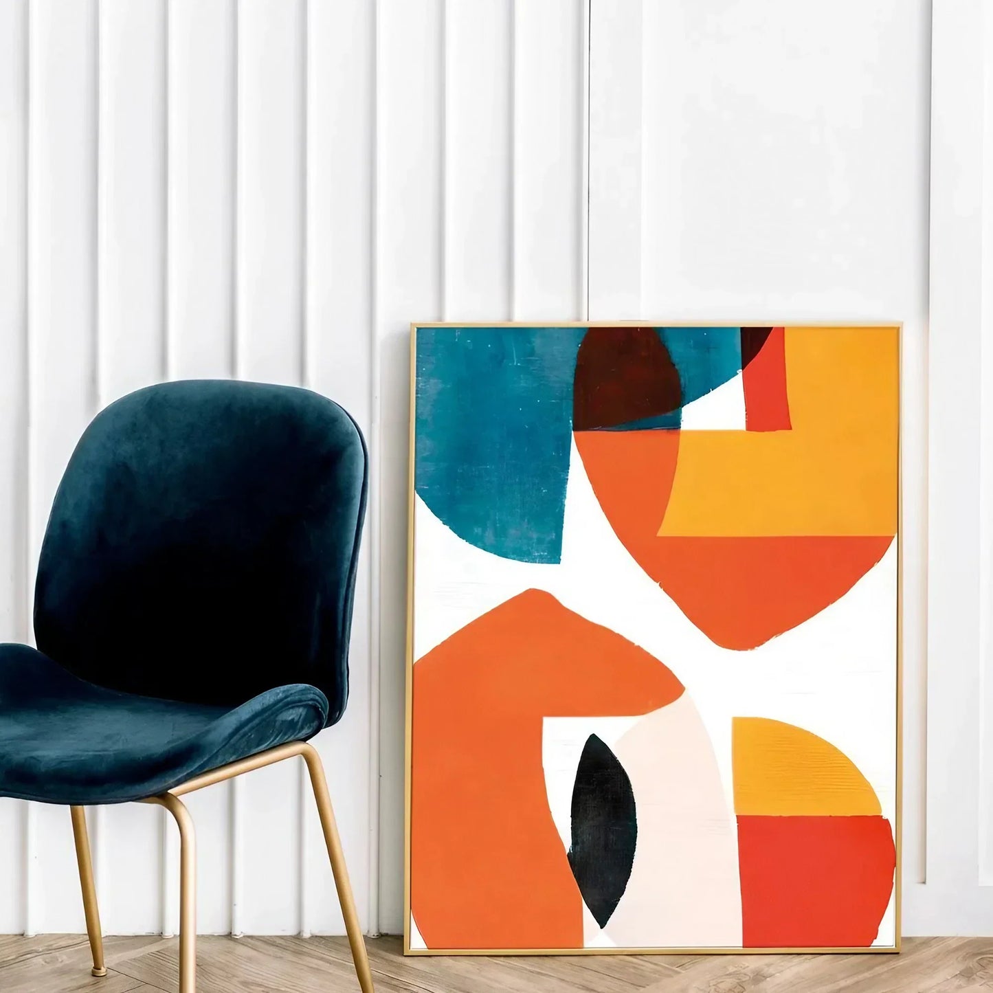 Geometrical Color Minimalist Wall Frame