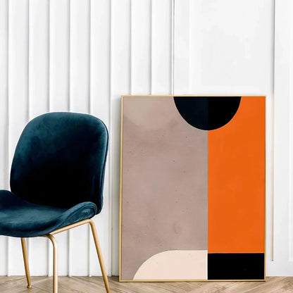 Geometrical 4 Color Minimalist Wall Frame