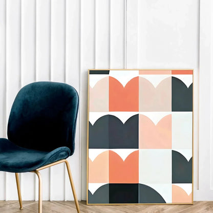 Geometrical 5 Color Minimalist Wall Frame