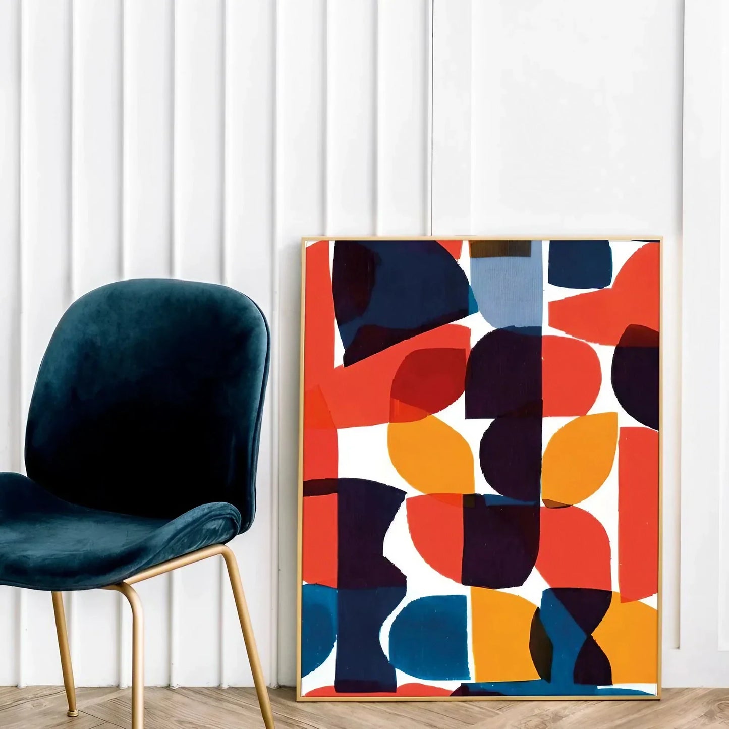 Geometrical Colorfull Minimalist Wall Frame