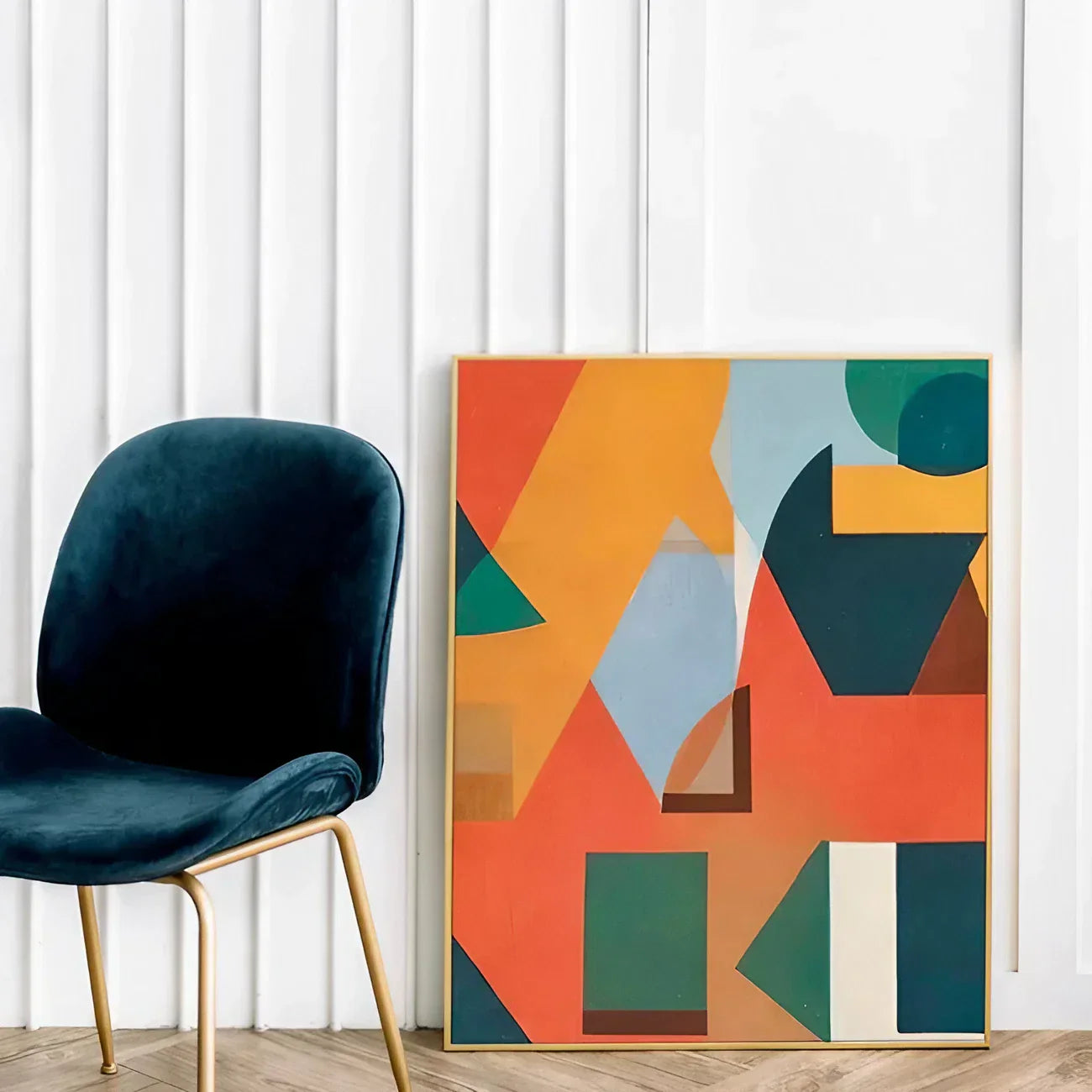 Geometrical Color Minimalist Wall Frame
