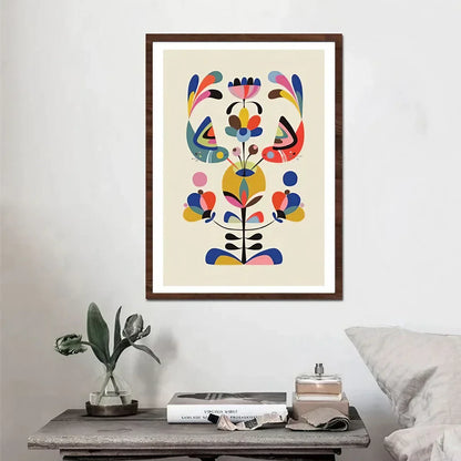 Bird Wall Art Human Face Home Decor Wall Frame