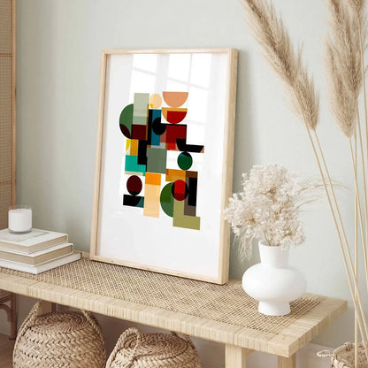 Color Block Art Extra Large Wall Frame