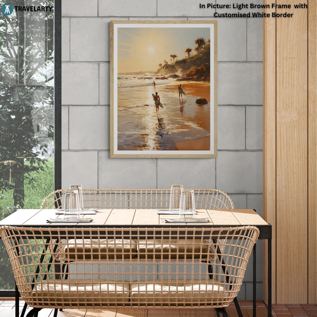 Surf Day by the Beach by Californian Kaleidoscope