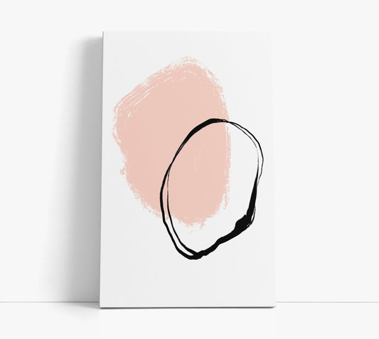 Blush Serenity Wall Art Print