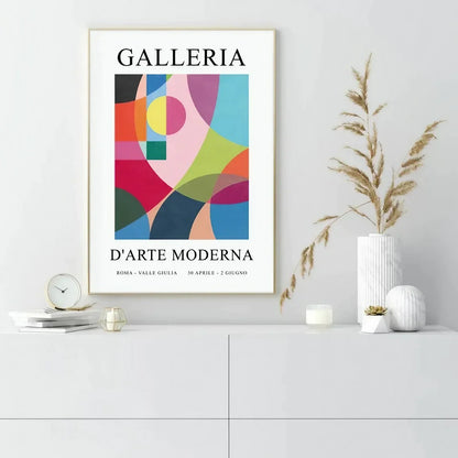 Contemporary Color Block Wall Frame