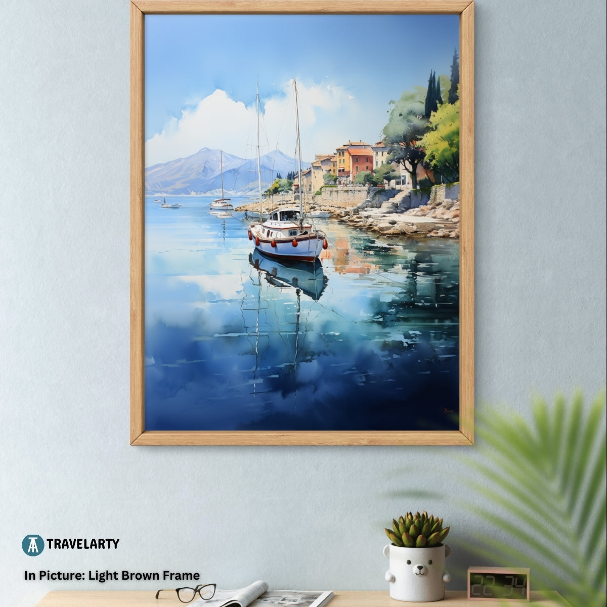 Sausalito Harbour Serenity by Californian Kaleidoscope