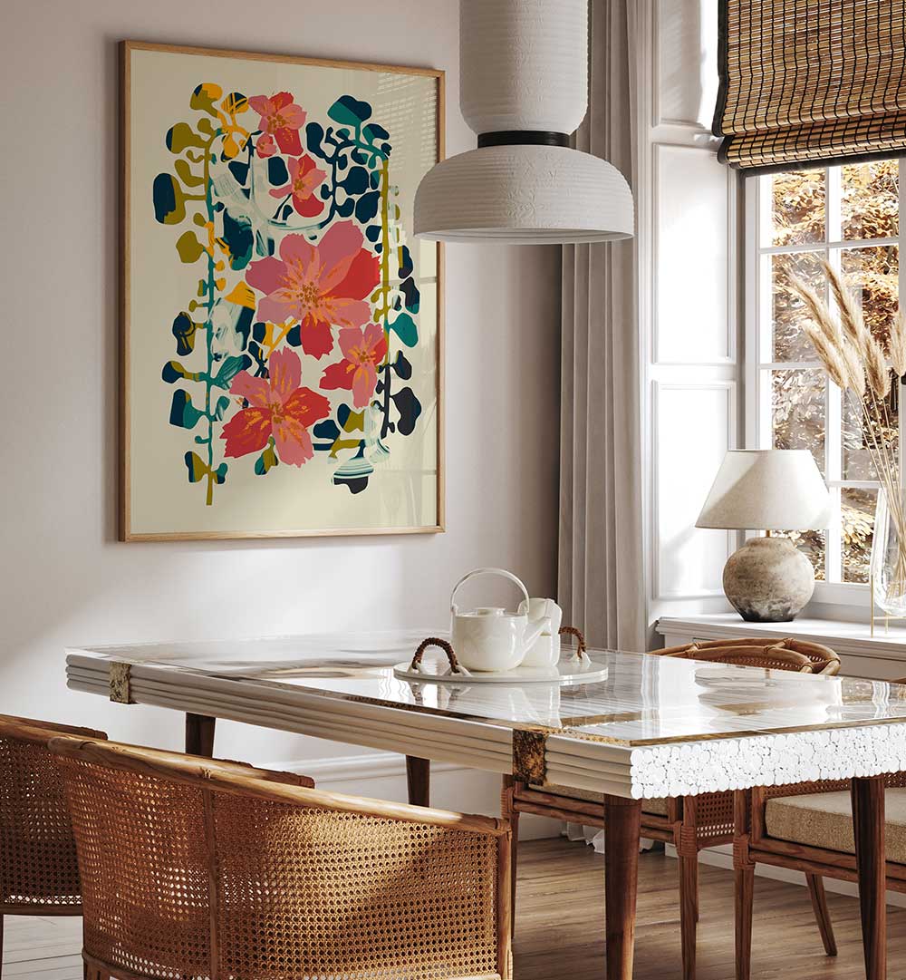 COLORFUL ORCHID , FLORAL FLOWER PAINTINGS