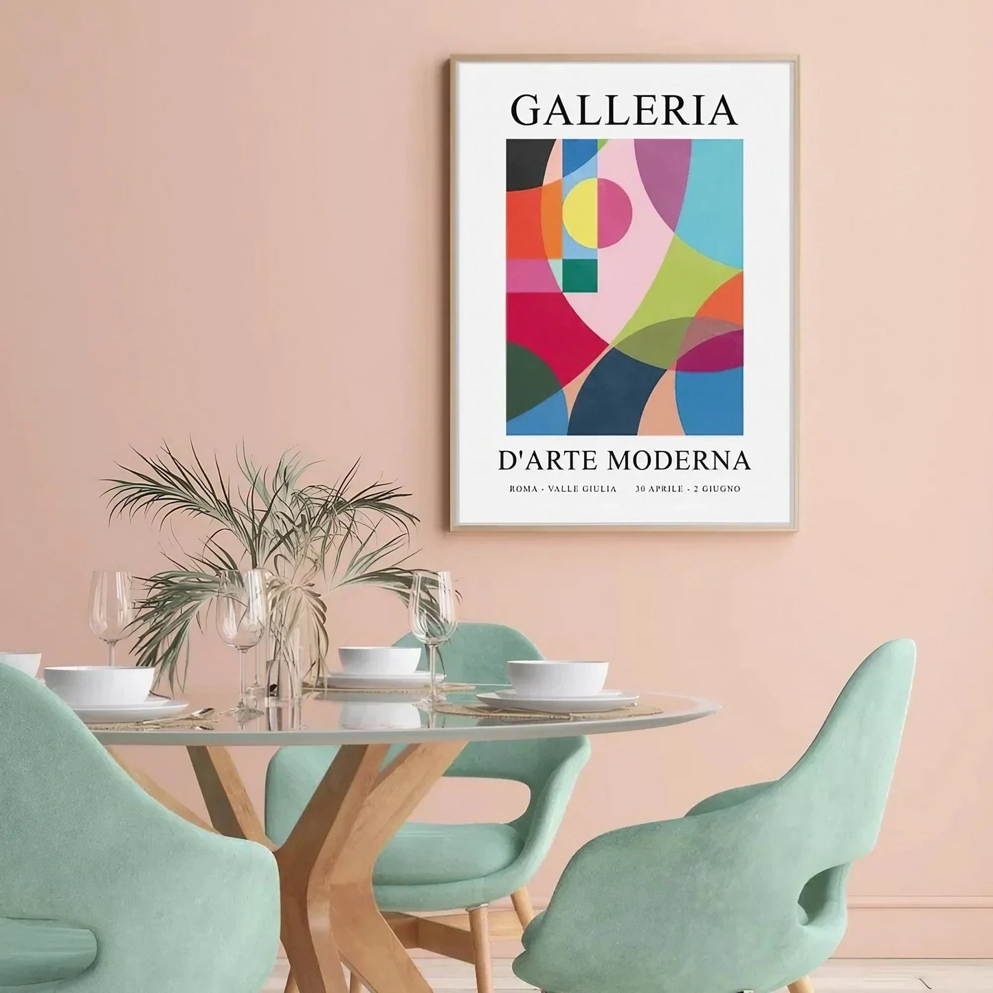 Contemporary Color Block Wall Frame