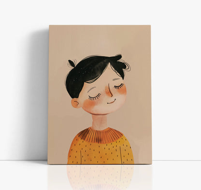 Boy Wonder Kids Wall Art Print