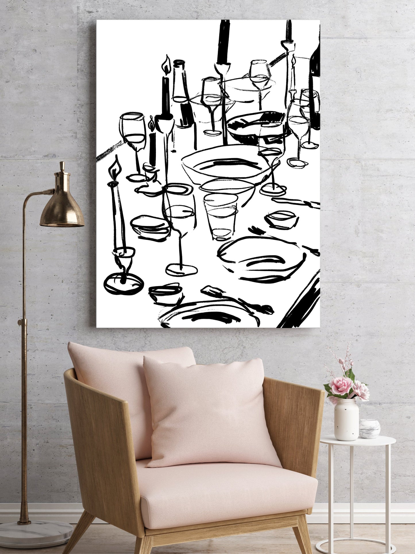 Cocktail Bar Wall Art Print