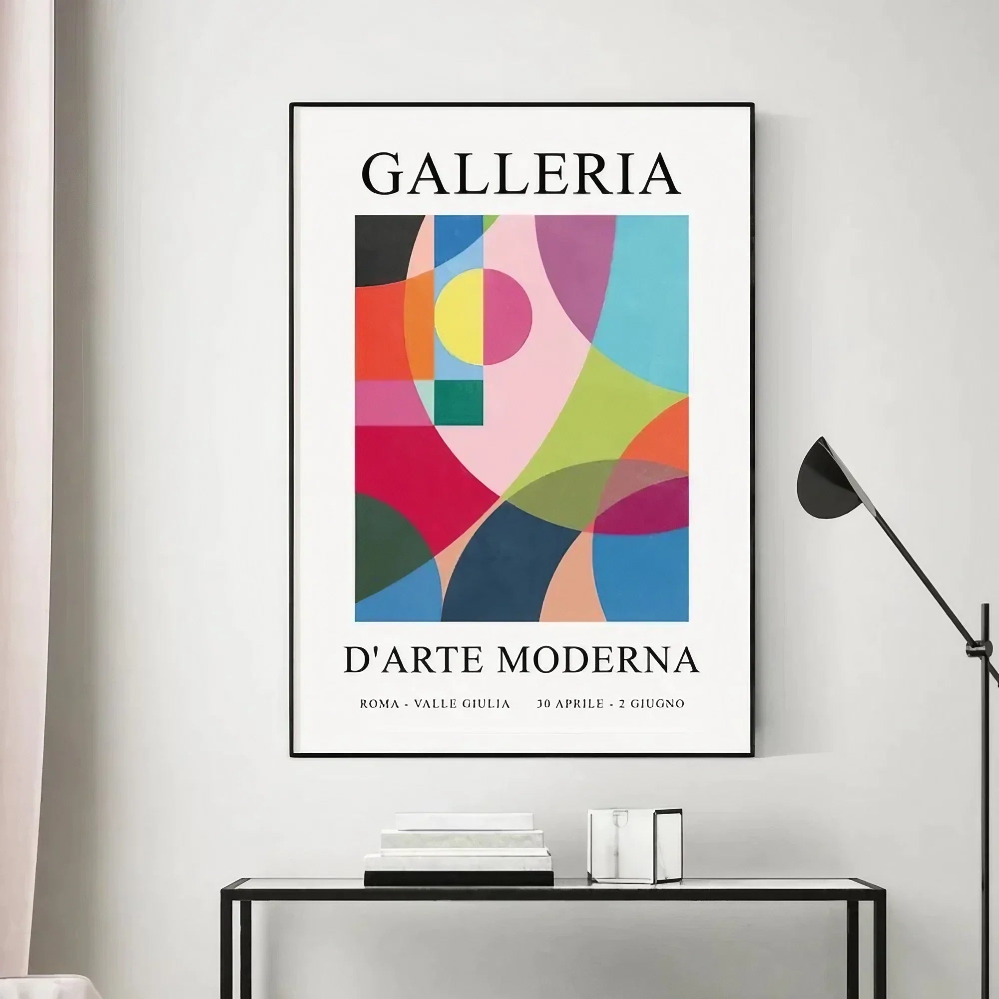 Contemporary Color Block Wall Frame