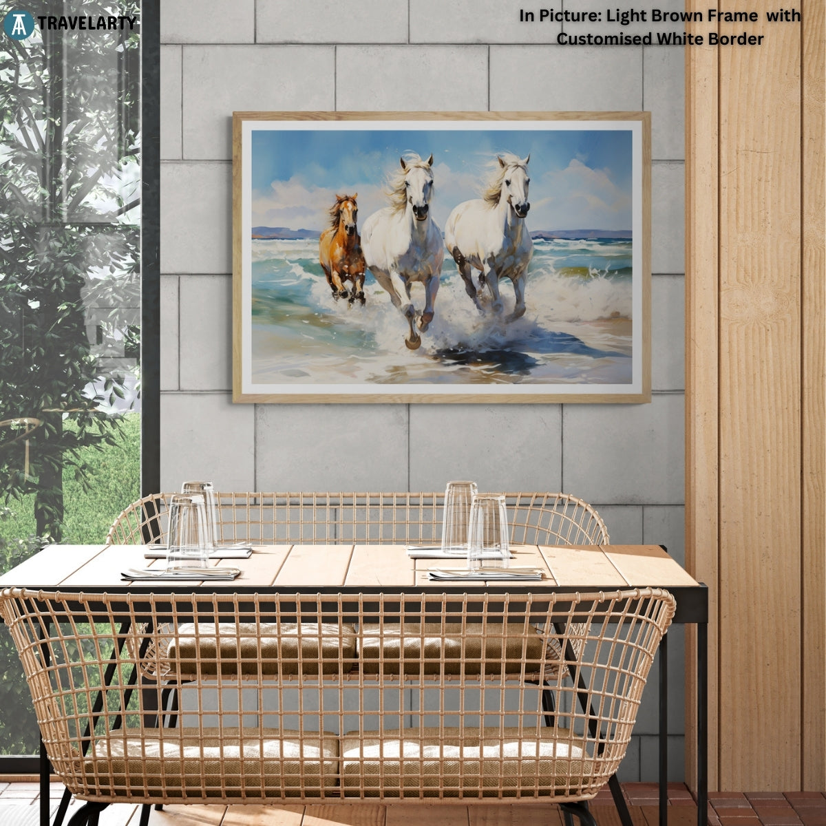 Beachside Stallions by Californian Kaleidoscope