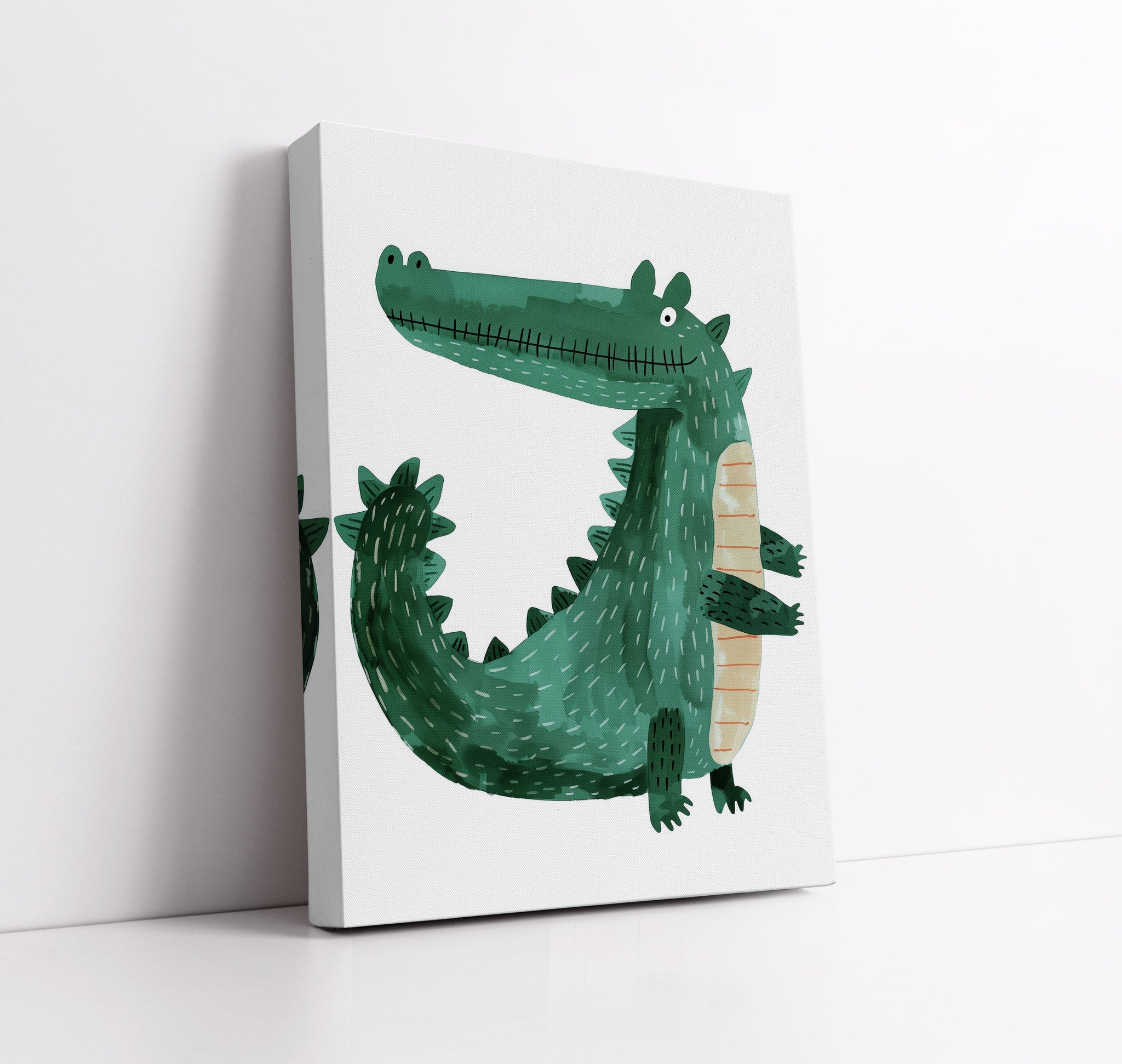 Crocodile Kids Wall Art Print