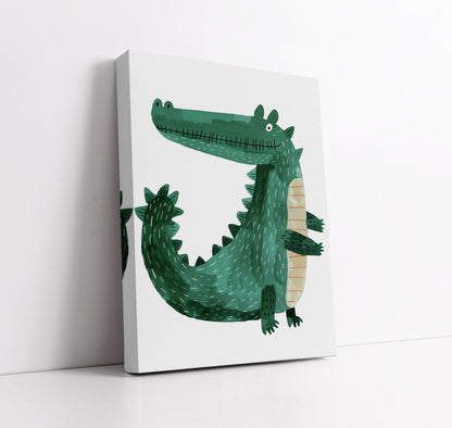 Crocodile Kids Wall Art Print