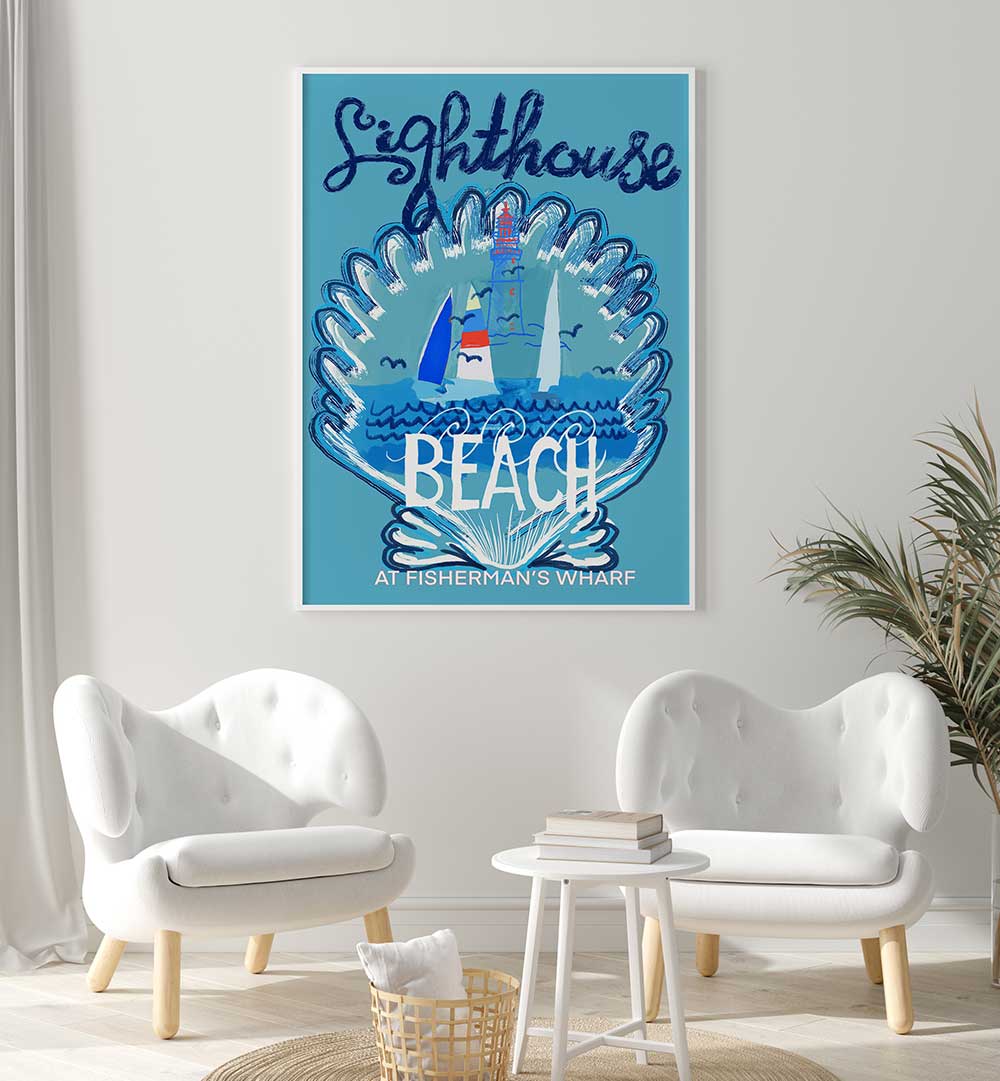 LIGHTHOUSE II , BEACH PAINTINGS