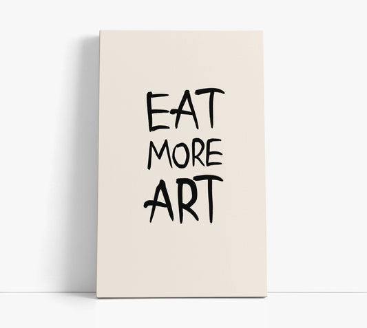 Eat More Wall Art Print