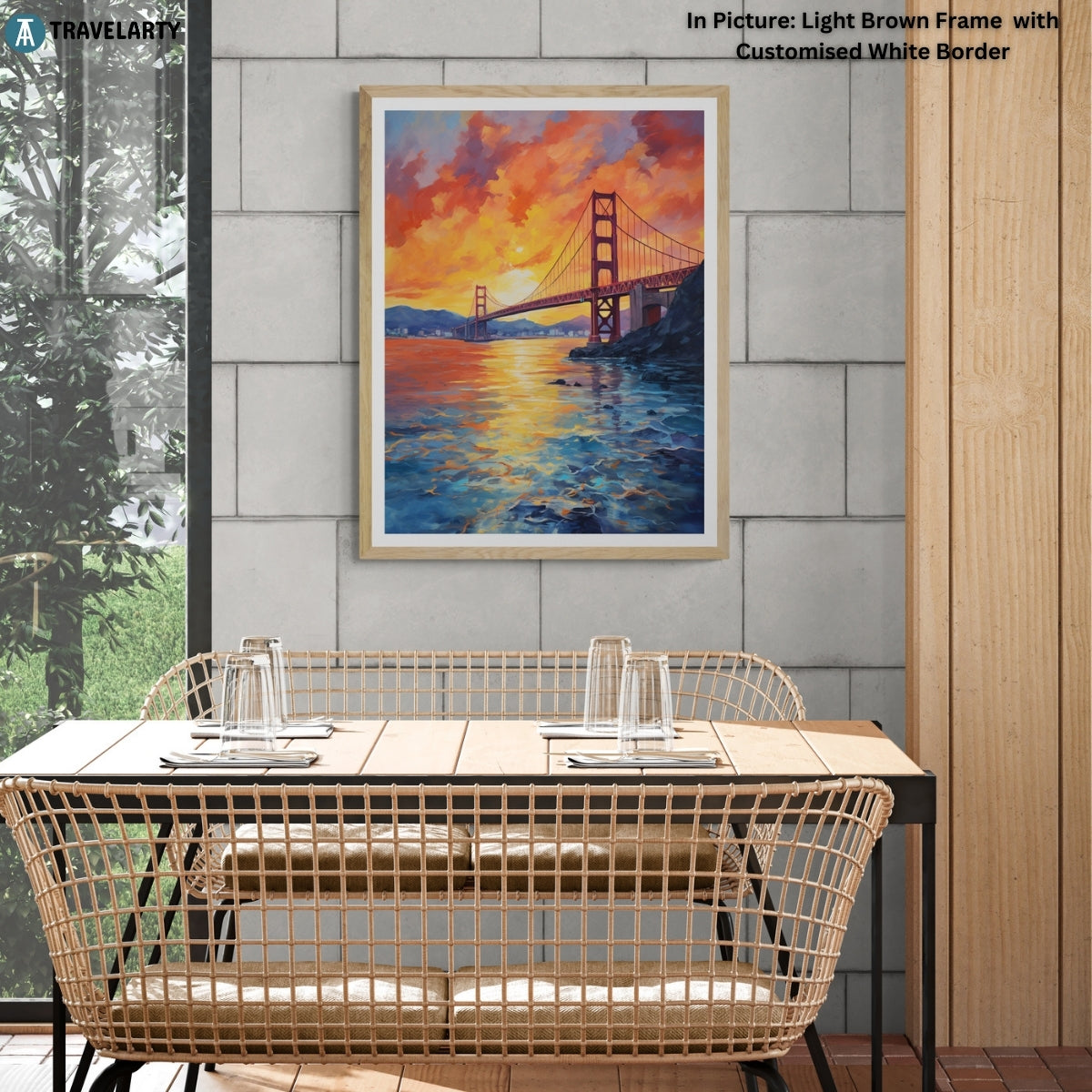 Golden Gate Sunrise by Californian Kaleidoscope