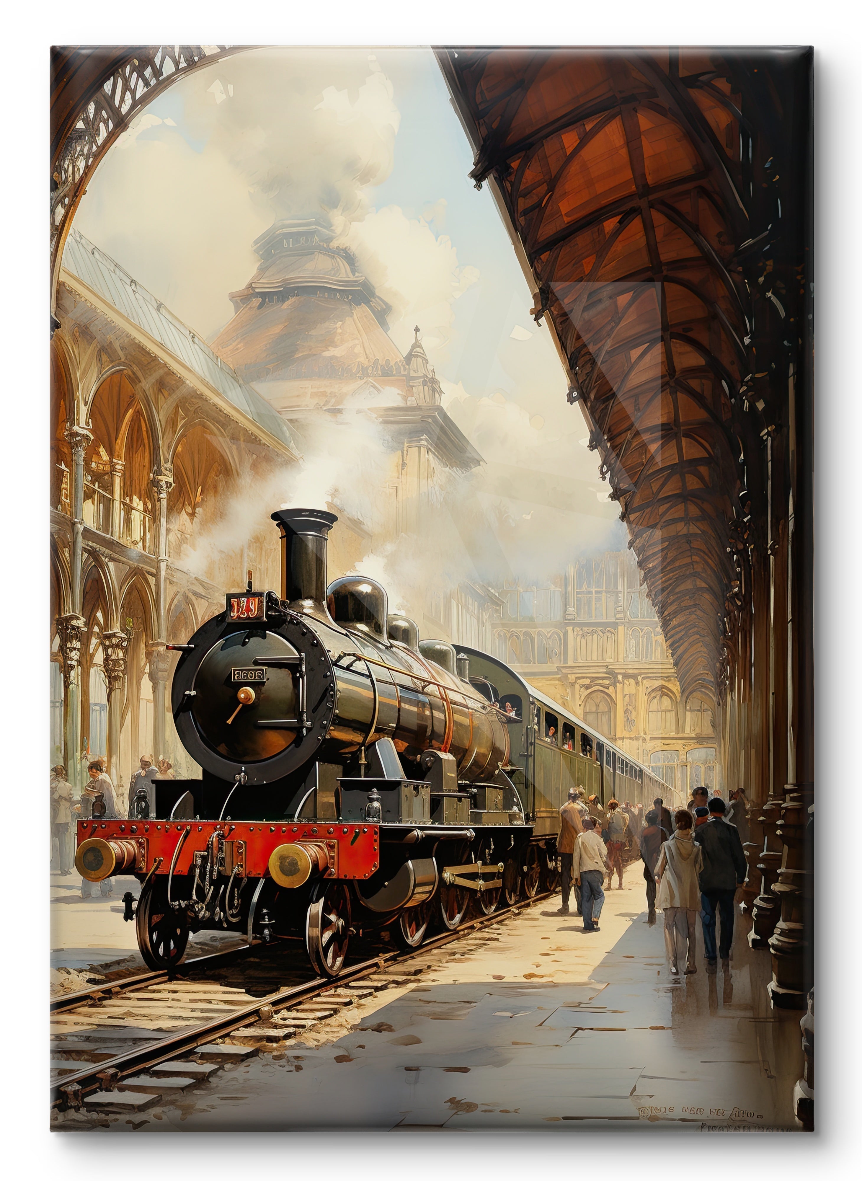Waterloo Station by Vintage London