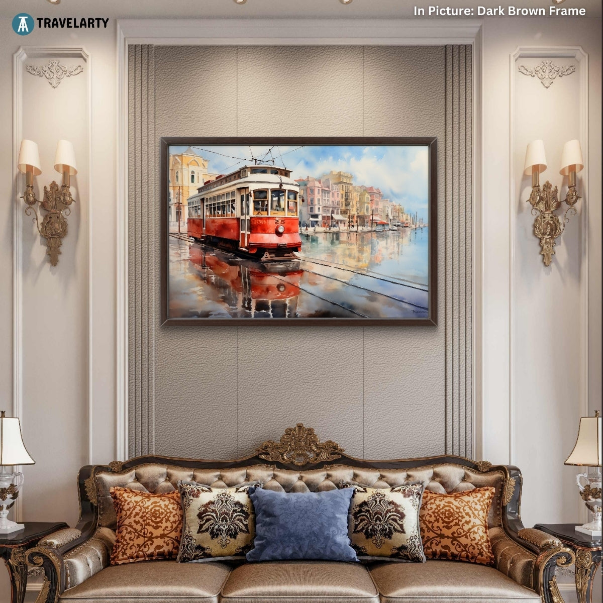 Coastal Tram by Californian Kaleidoscope