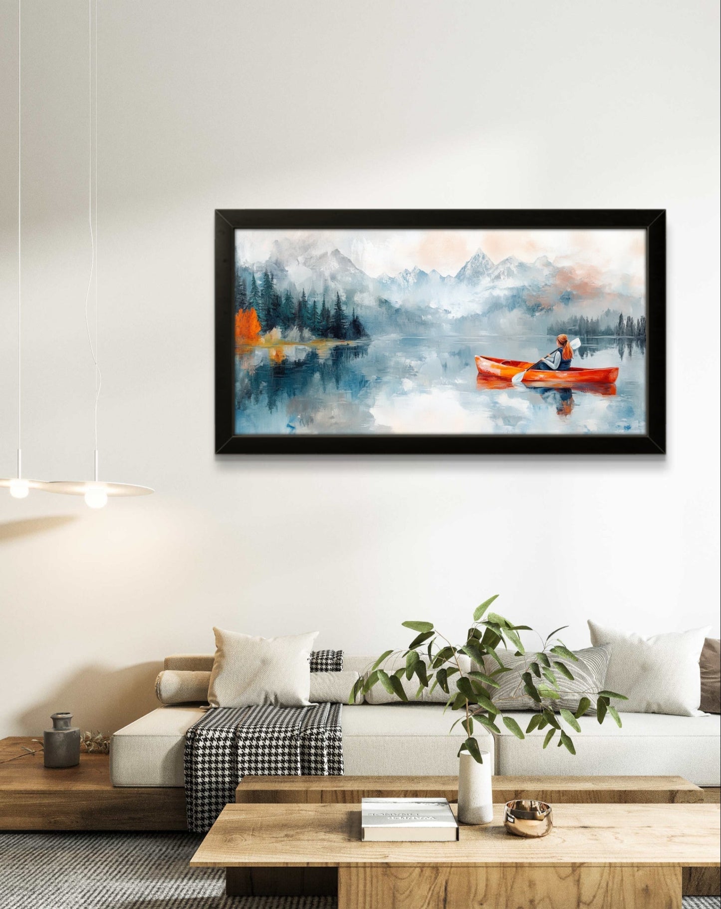 Kayaking in the Alps by Pompidou Moderne