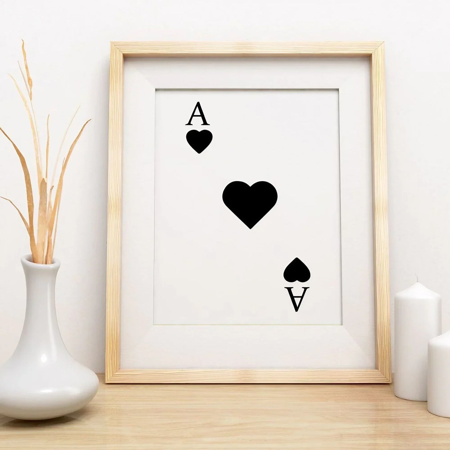 Ace Card Wall Frame