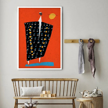 African Ethnic Wall Art Set of 3 Wall Frame