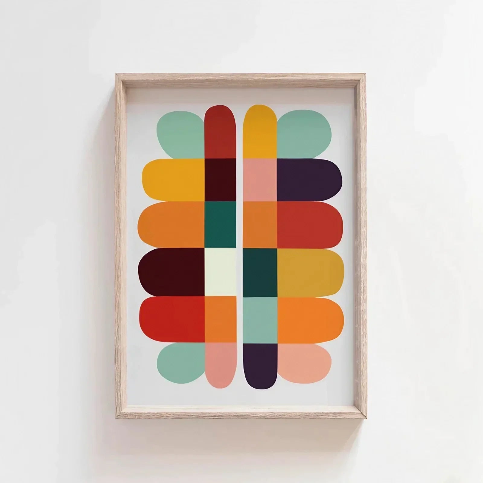 Fun Multicolored Gallery Large Bold Wall Frame