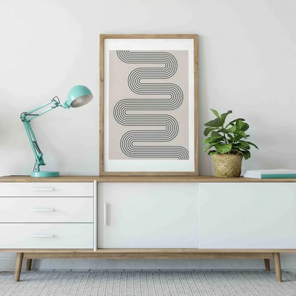 Neutral Morden Wall Frame