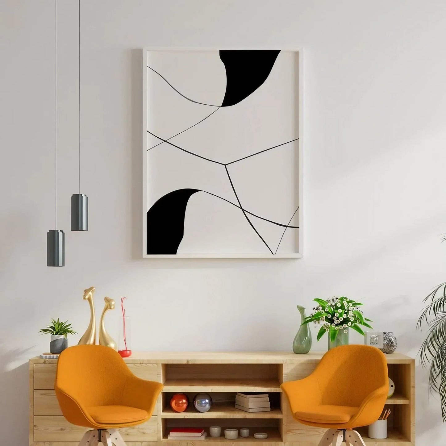 Trendy Minimalist Wall Art Japanese Minimal Wall Frame