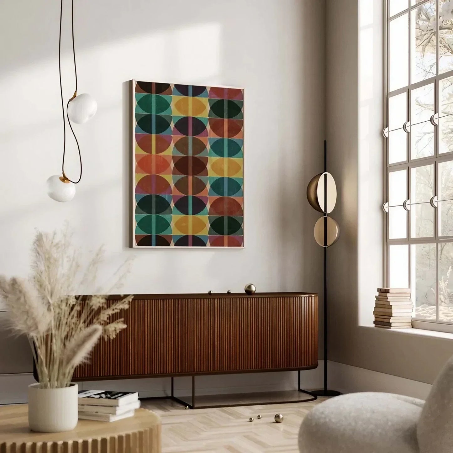 Living Room Decor Earth Colors Wall Frame