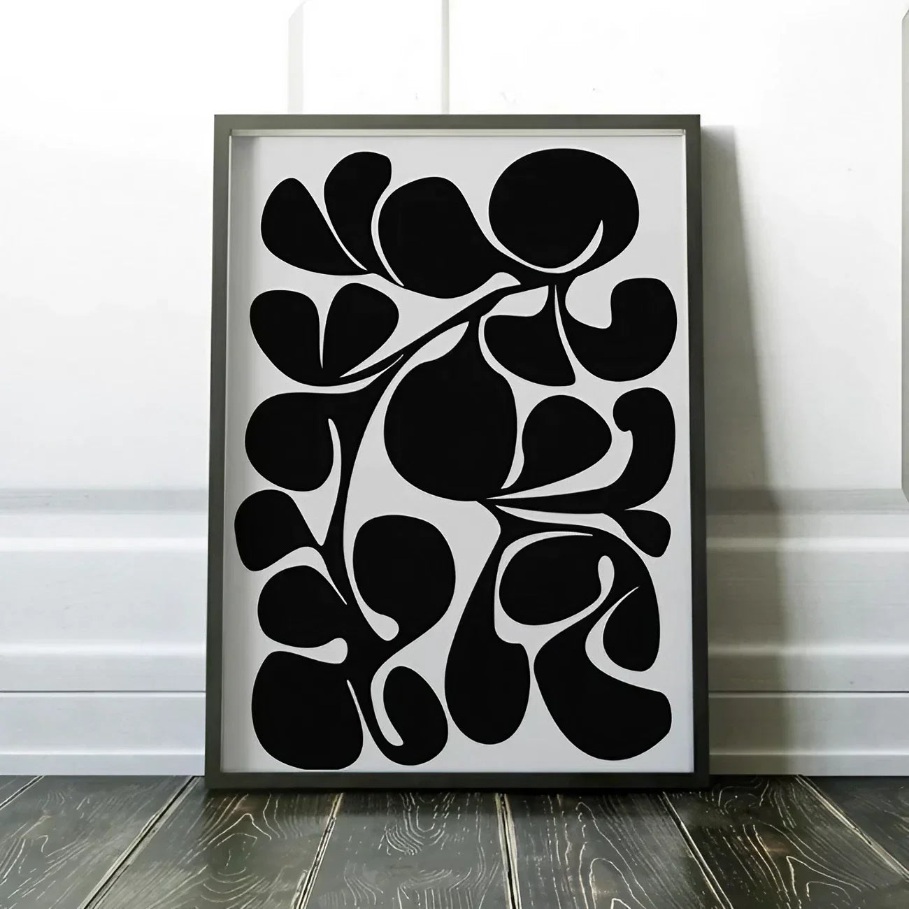 Abstract Botanical Bedroom Decor Printable Office Wall Frame