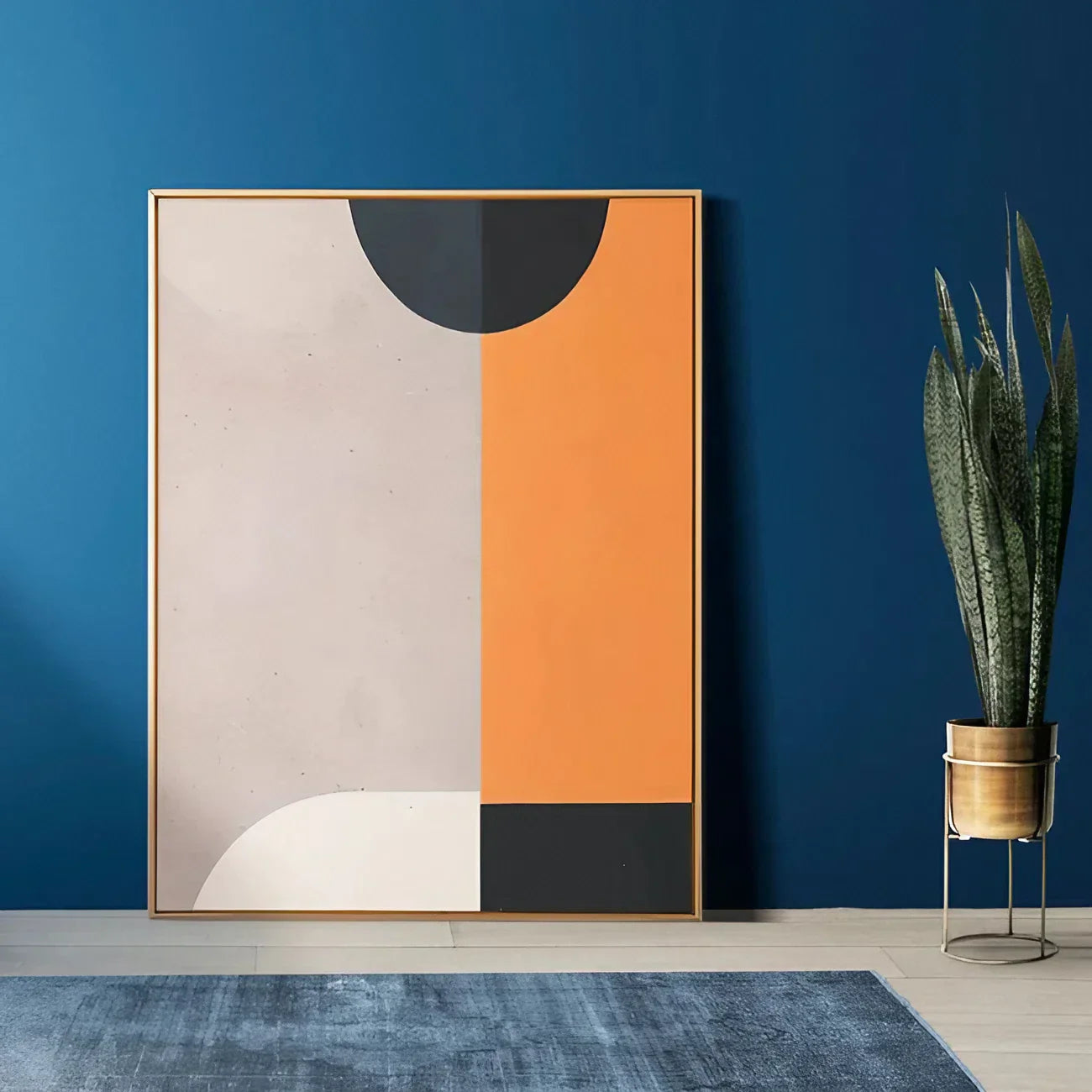 Geometrical 4 Color Minimalist Wall Frame