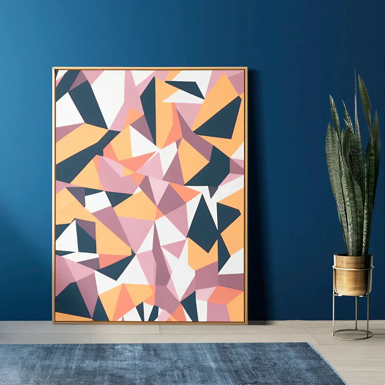 Geometrical Color Minimalist Wall Frame