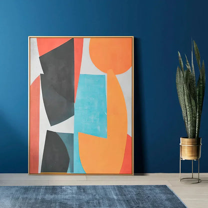 Geometrical Color  Minimalist Wall Frame