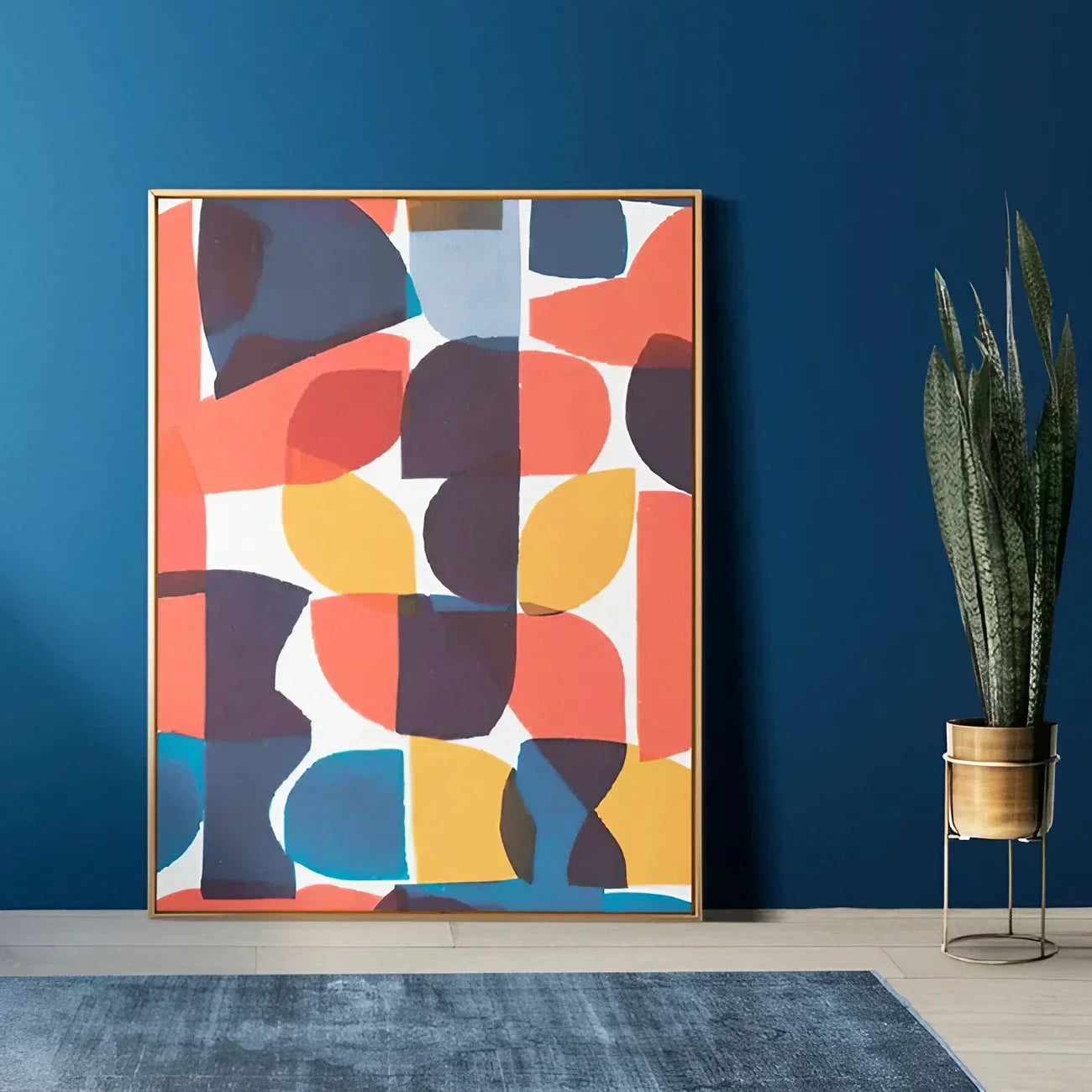 Geometrical Colorfull Minimalist Wall Frame