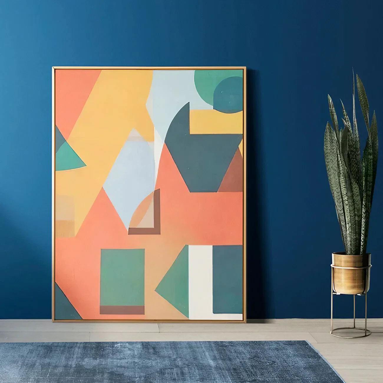 Geometrical Color Minimalist Wall Frame