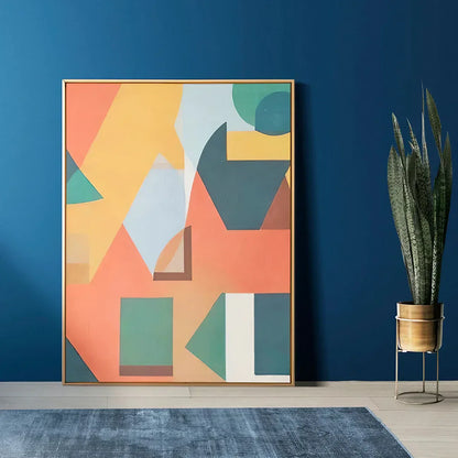 Geometrical Color Minimalist Wall Frame