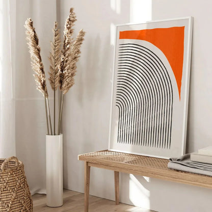 Mid Century Modern Wall Art Set of 3 Wall Frame