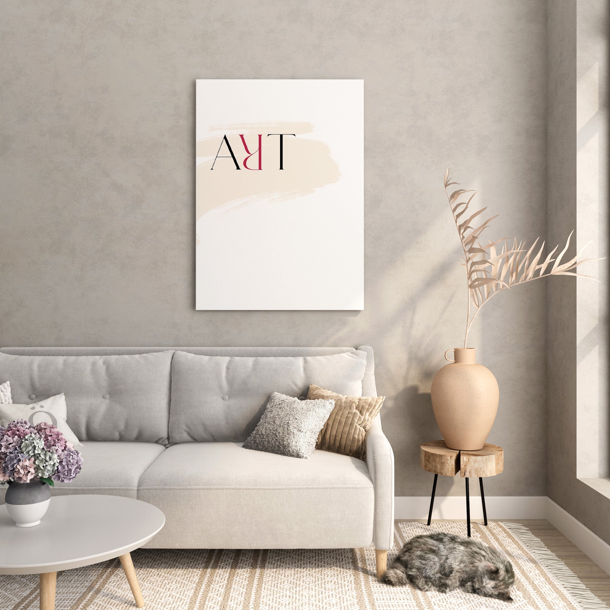 Art Typography Wall Art Print